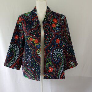 Vintage Alfred dunner Light Weight Cardigan Jacket